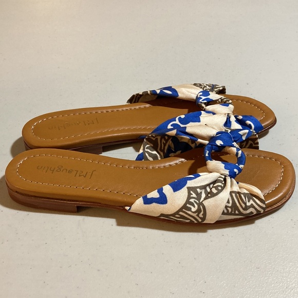 J. McLaughlin slip on fabric Sandals. Size 7 - Picture 4 of 11